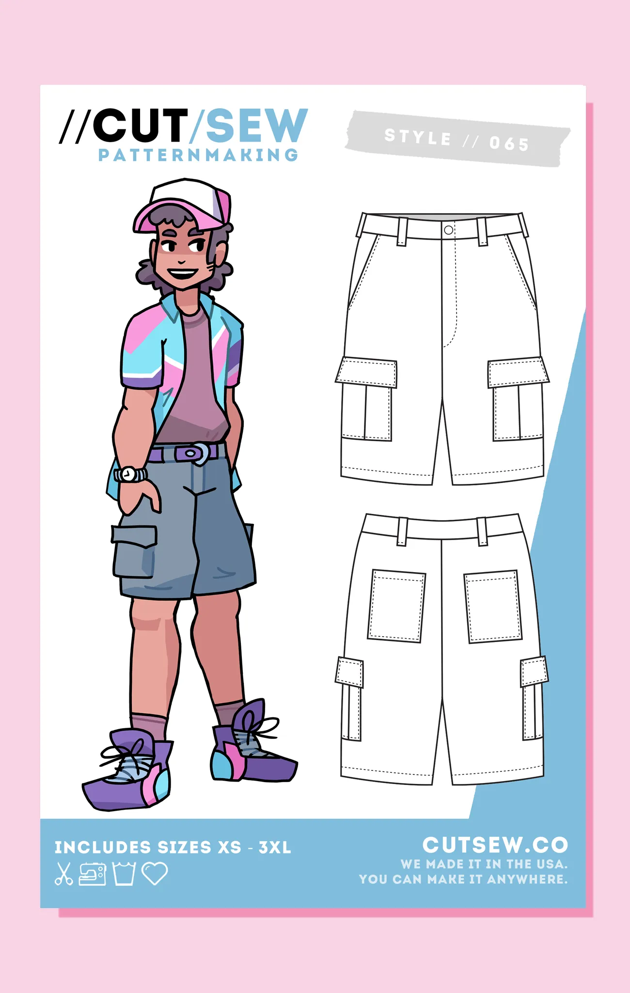 065 // CARGO SHORTS