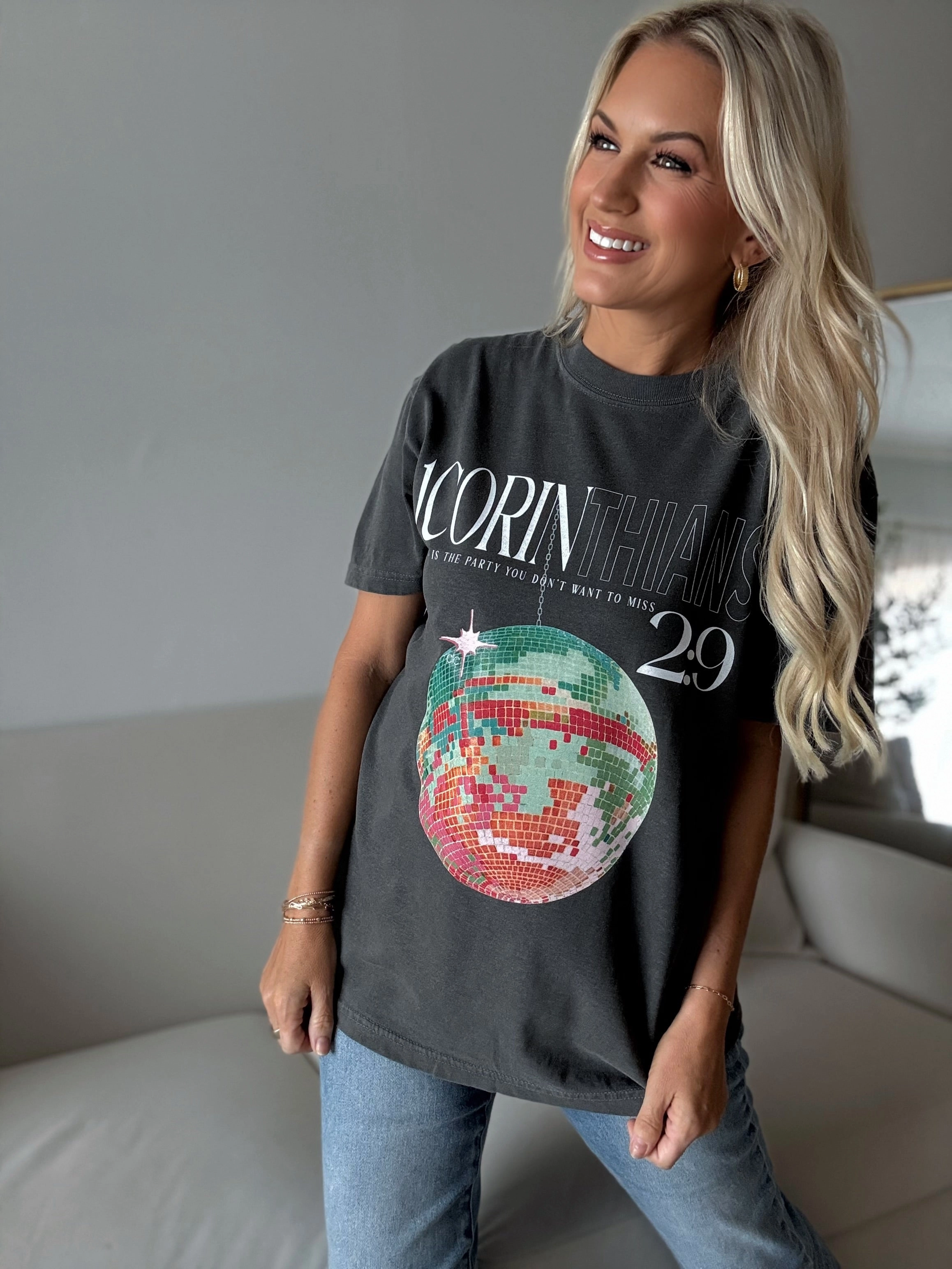 1 Corinthians 2:9 Tee ribbed texture FlexibleRibbedTrims