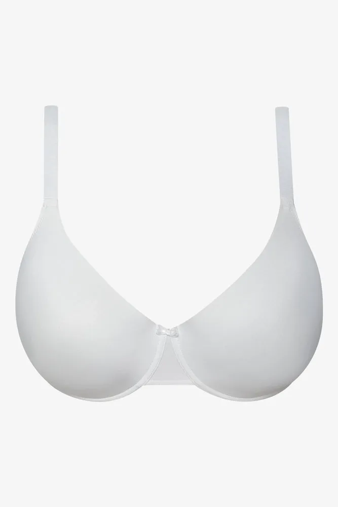2 Pack Smooth T-Shirt Bras Pink & White
