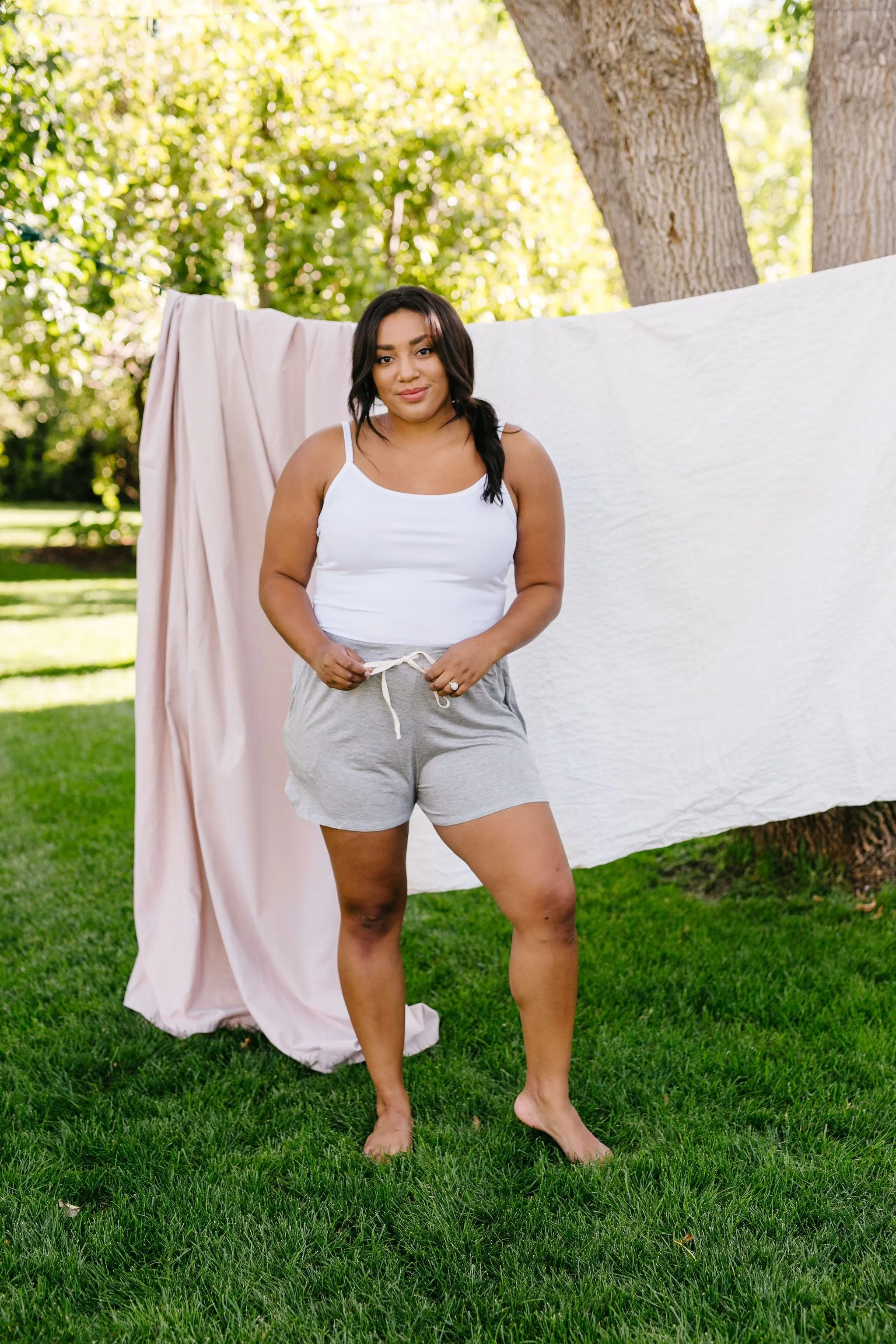 24/7 Shorts In Heather Gray