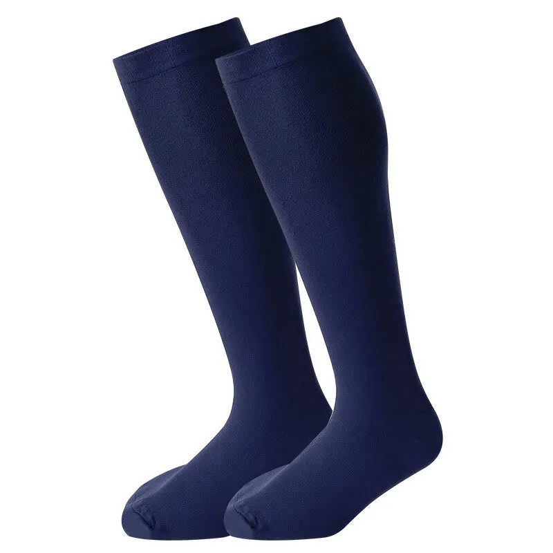 2XL-7XL Plus Size Bean Green Compression Socks