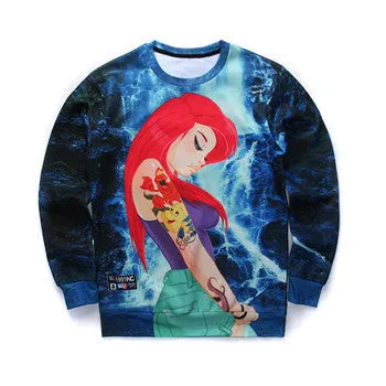 3D sweatshirts women's Grumpy Cat