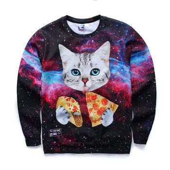 3D sweatshirts women's Grumpy Cat
