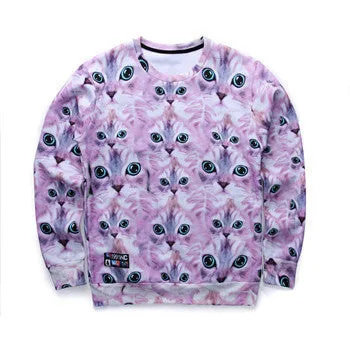 3D sweatshirts women's Grumpy Cat