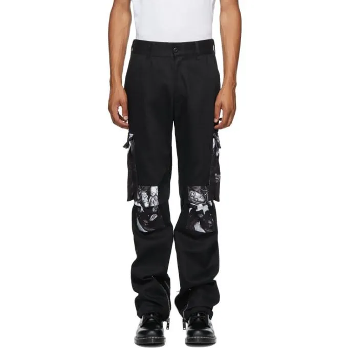 424 Black Wu-Tang Cargo Pants