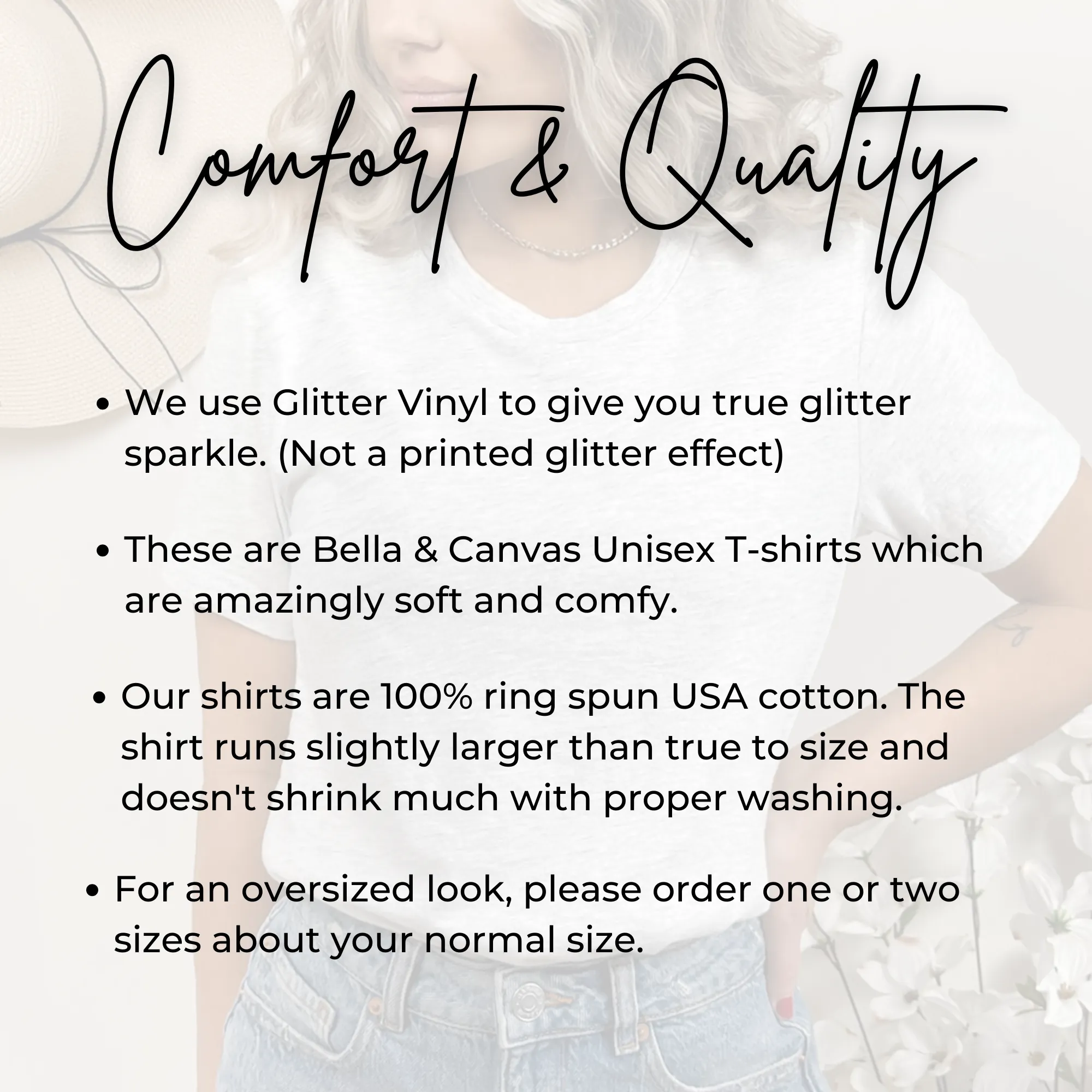 A Lot Going On At The Moment Glitter T-shirt