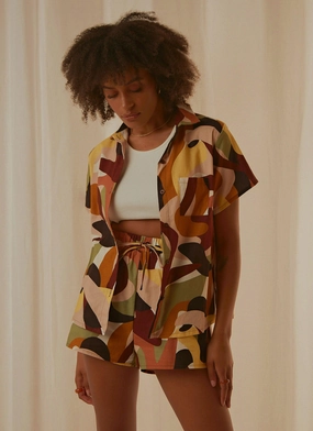 Abrasion Resistant Fabric Paloma Shirt - Tropicola Paloma Shirt - Tropicola WrinkleResistantTextile