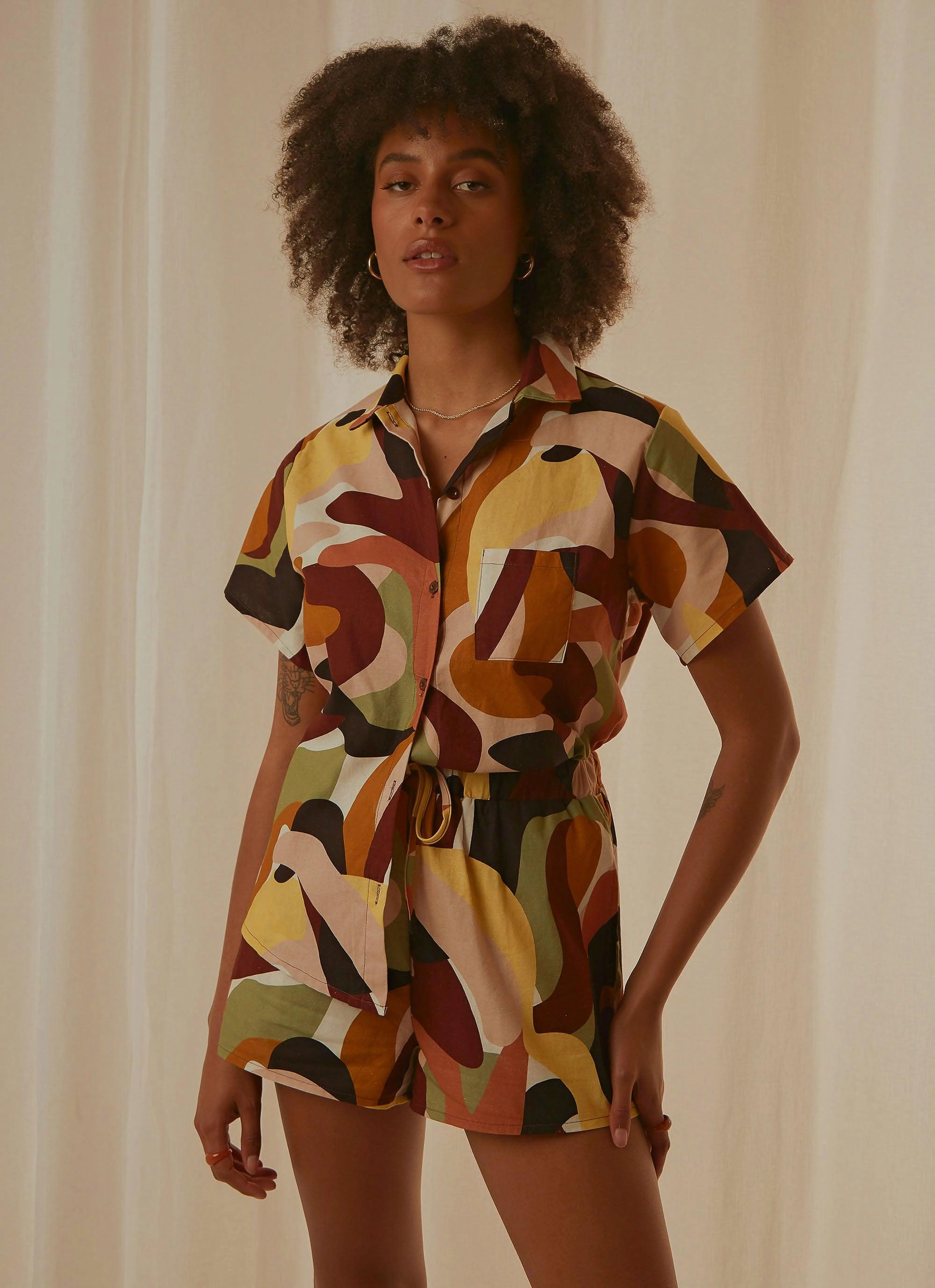 Casual Sweater SunProtective Paloma Shirt - Tropicola