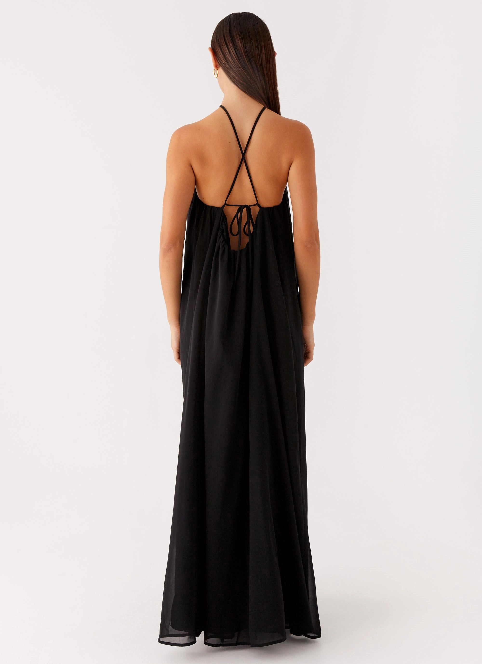Saba Maxi Dress - Black Cruise-Wear