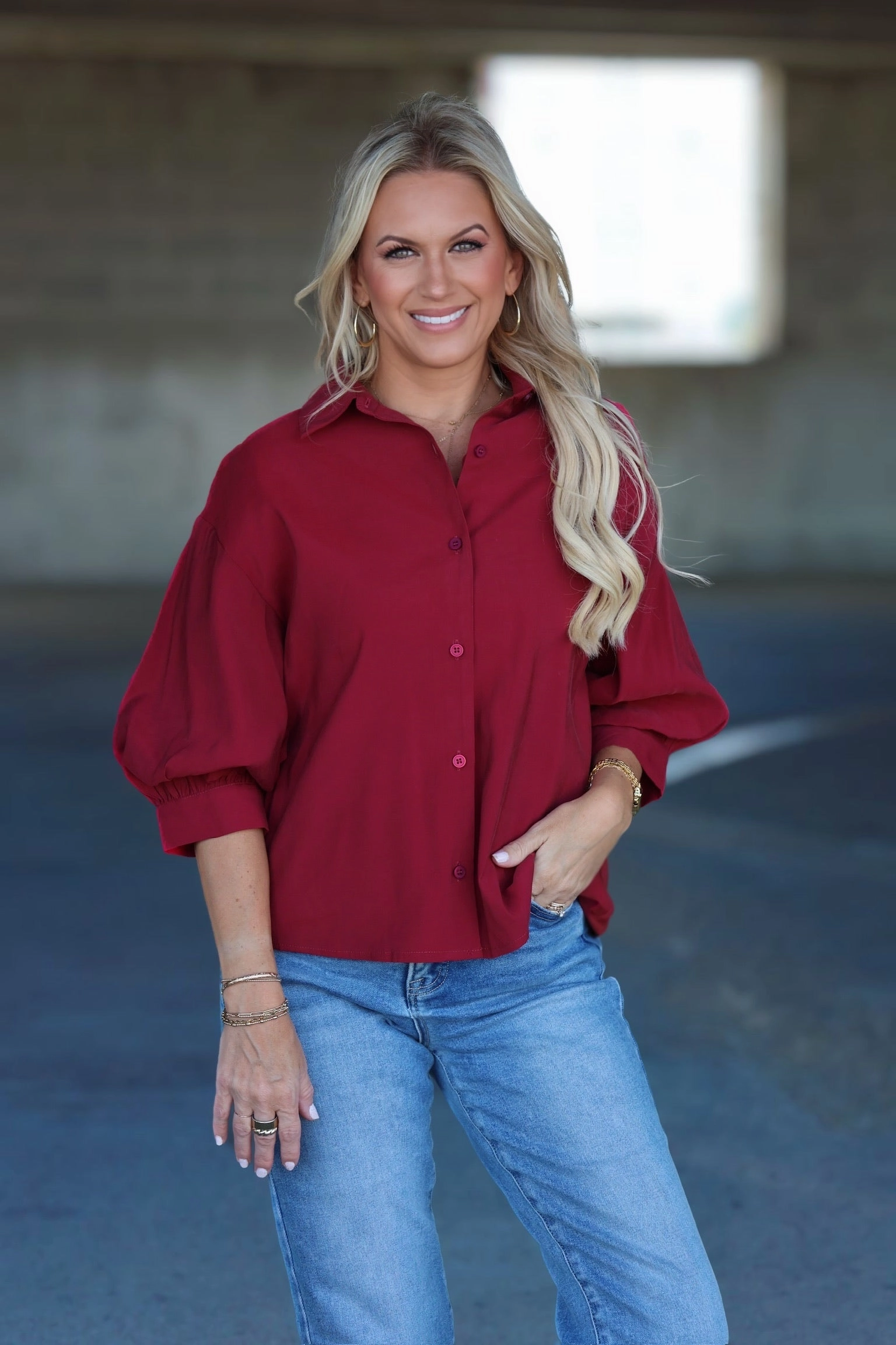 Elasticated Trim Accord Shirt