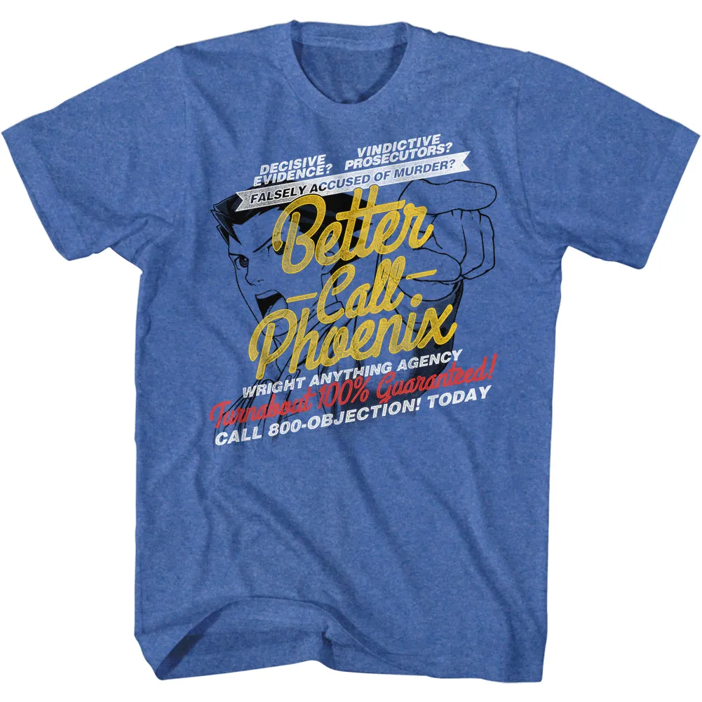 Ace Attorney Better Call Phoenix Men's T-Shirt