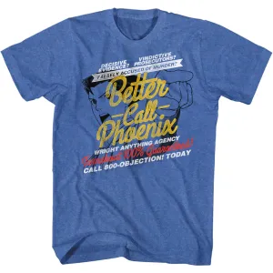 Ace Attorney Better Call Phoenix Men's T-Shirt
