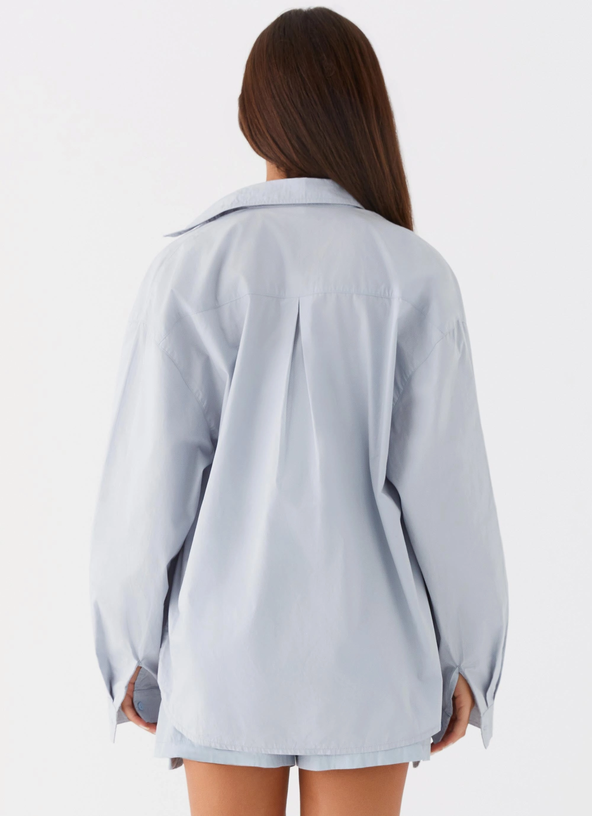 Outdoor Style Staple Emelda Long Sleeve Shirt - Blue