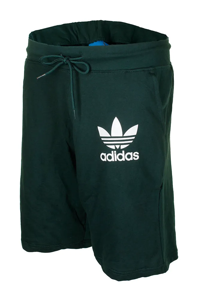 Adidas Men's Trefoil Logo Active Wear Gym Athletic Workout Fleece Shorts