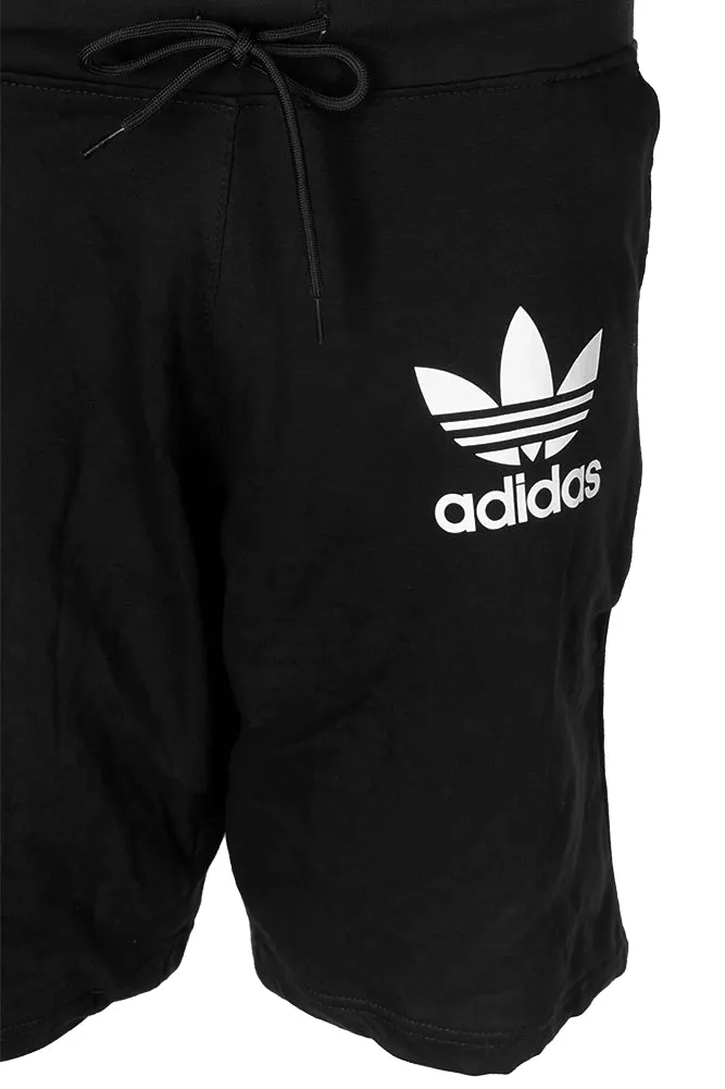Adidas Men's Trefoil Logo Active Wear Gym Athletic Workout Fleece Shorts
