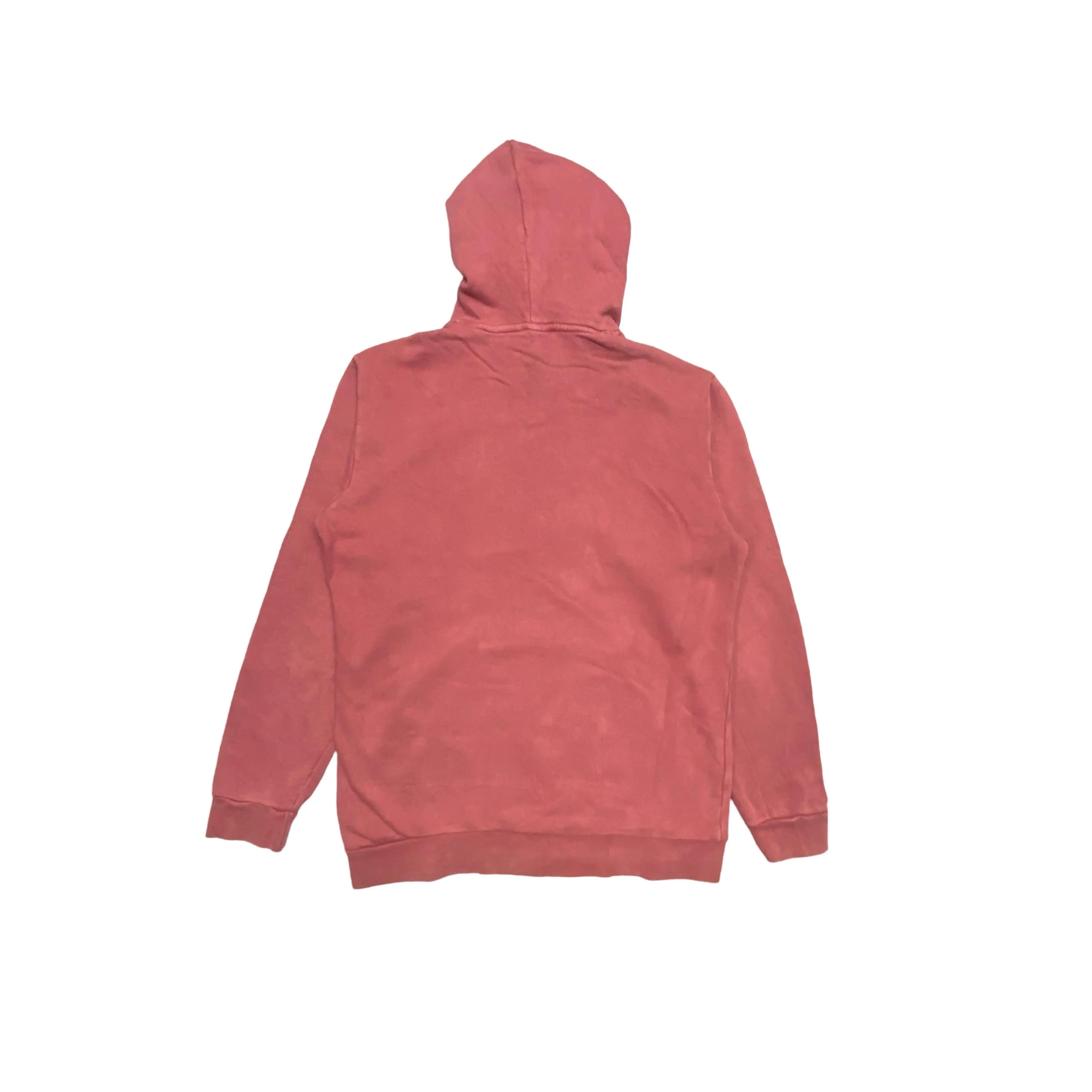 Adidas Originals Dusty Rose Hoodie with Embroidered Logo | Large
