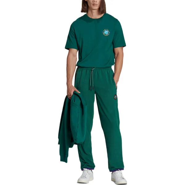 adidas originals Wander Hour Short Sleeve T-shirt 'Collegiate Green', green