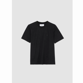 Adjustable Tabs DAL THE LABEL Essential Organic Cotton T-Shirt, Black ReinforcedSeams DAL THE LABEL Essential Organic Cotton T-Shirt, Black