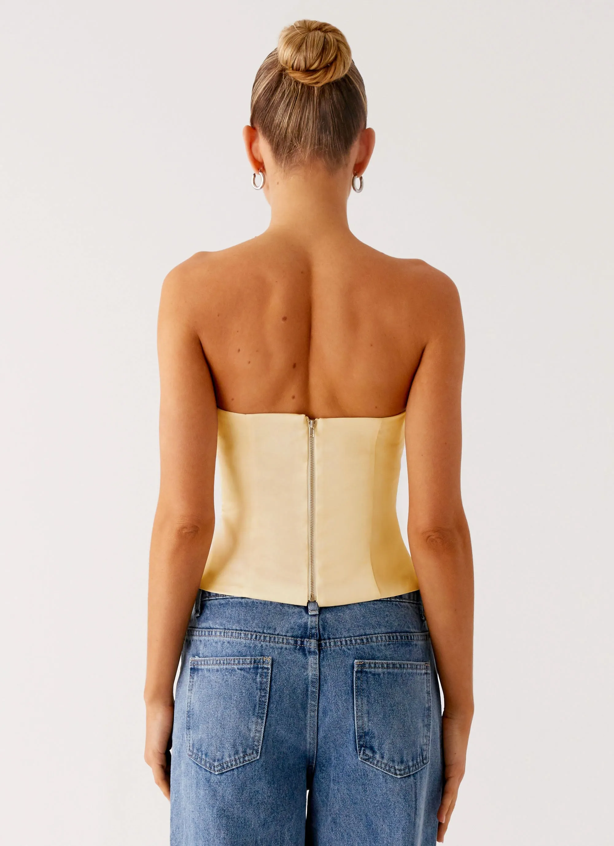 Daily Wear Dreamy Skies Strapless Top - Heirloom Floral