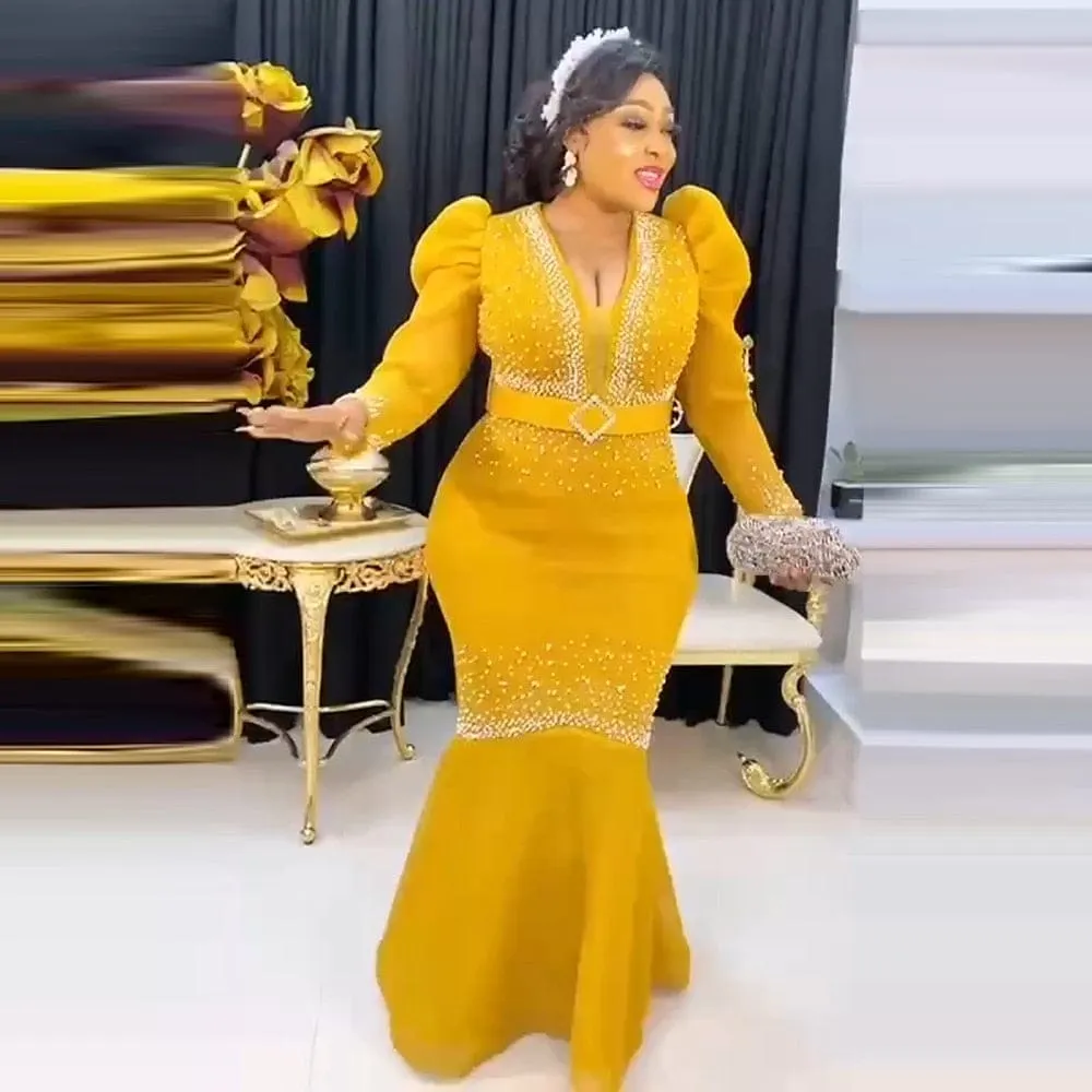 African Dresses For Women Plus Size Evening Gowns