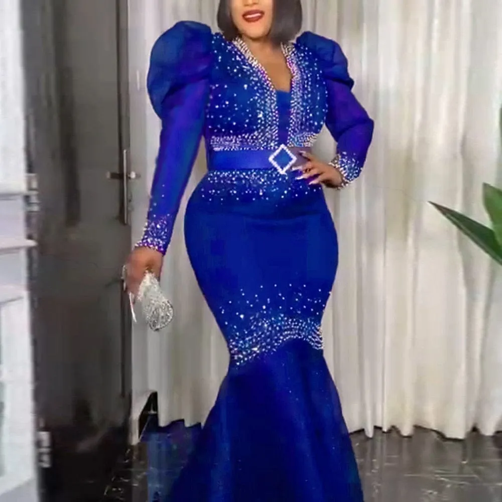 African Dresses For Women Plus Size Evening Gowns