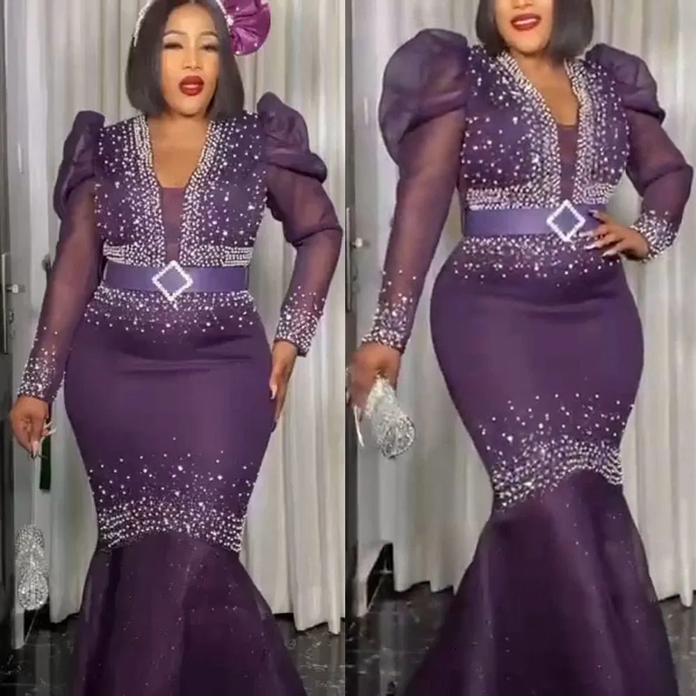 African Dresses For Women Plus Size Evening Gowns