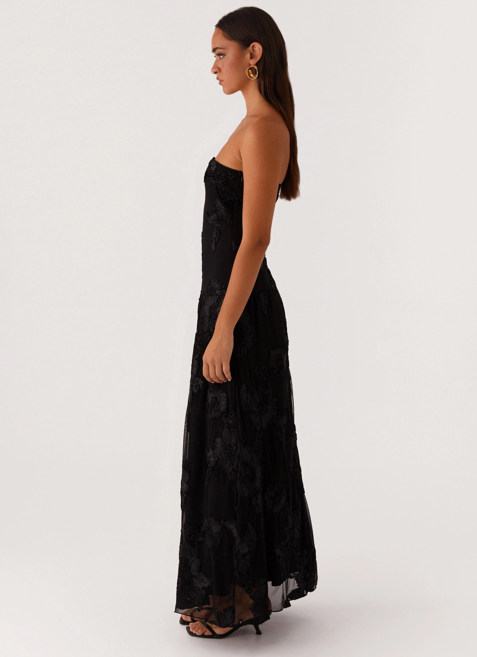 Sunset Look After Light Maxi Dress - Black