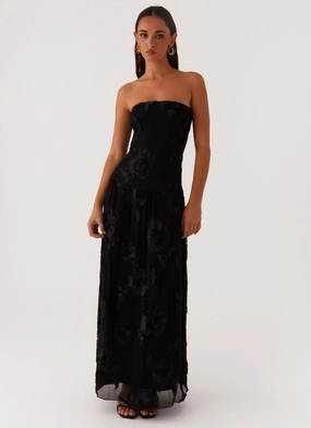 Urban Look After Light Maxi Dress - Black