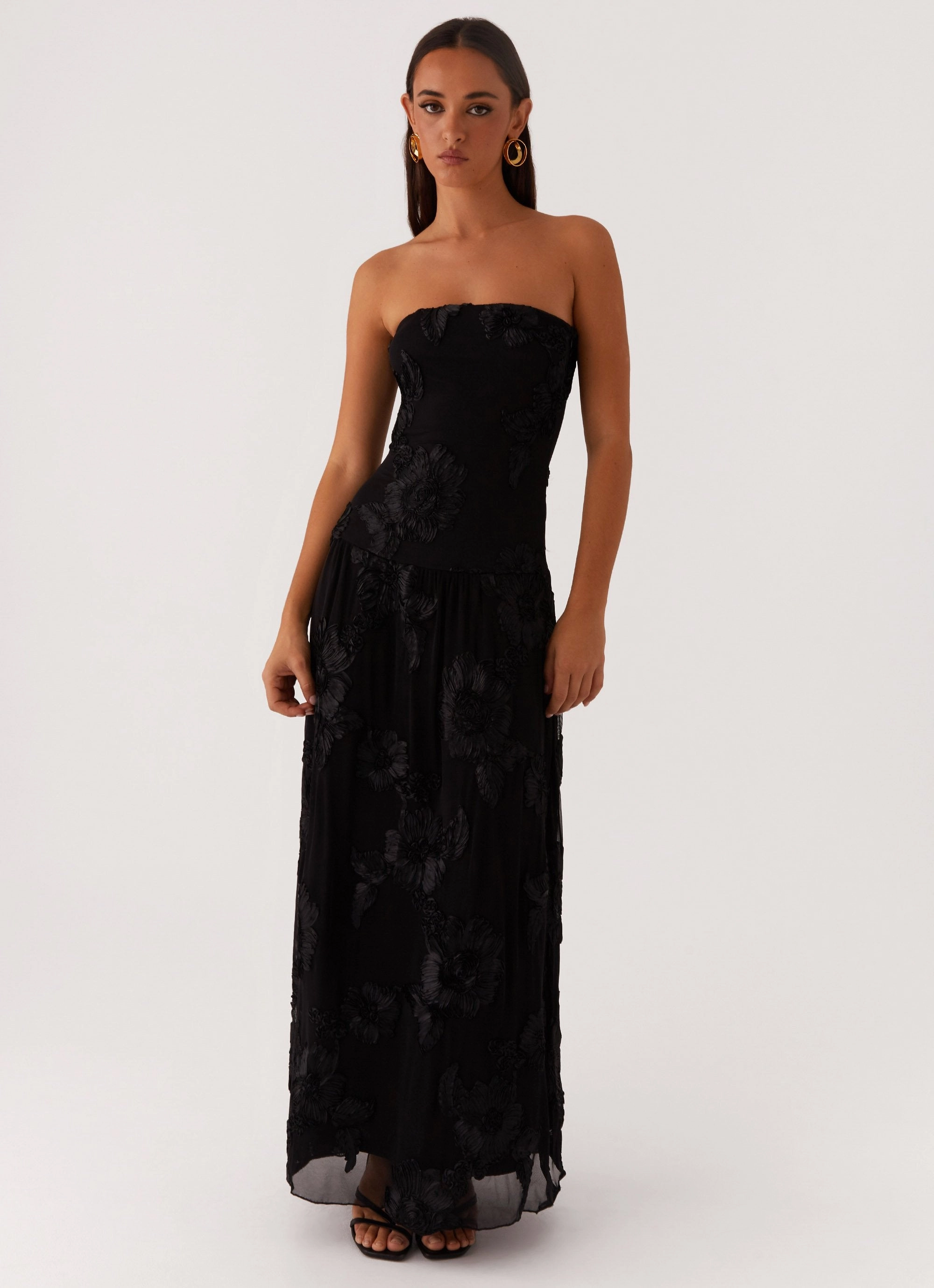Urban Look After Light Maxi Dress - Black