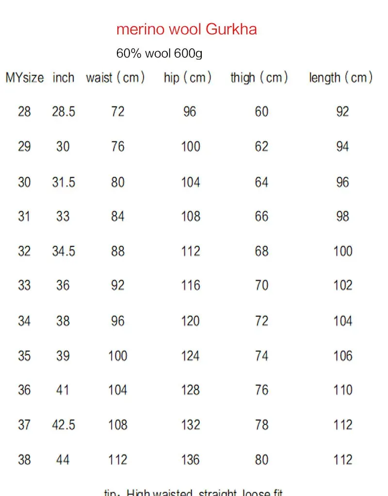 Aidase winter outfits men Autumn And Winter New Korge Men's Merino Wool Slim Pants Gurkha Woolen Thickened Casual Pants 9 Points Plus Size Thick 6XL