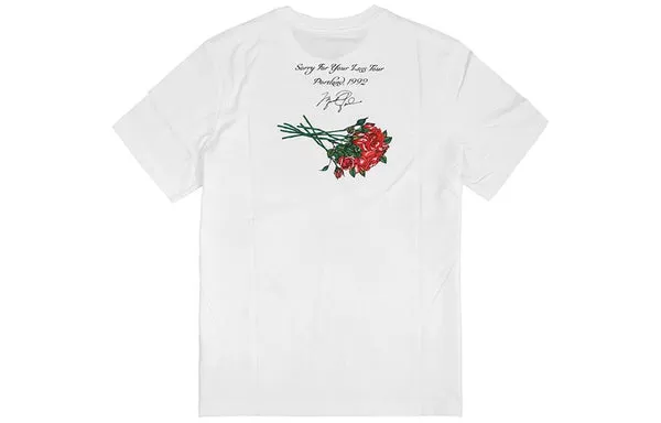 Air Jordan Flight Rose T-Shirt 'White', White