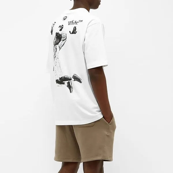 Air Jordan x Off-White Tee 'White', White