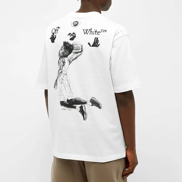Air Jordan x Off-White Tee 'White', White