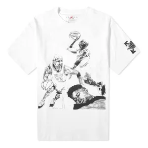Air Jordan x Off-White Tee 'White', White