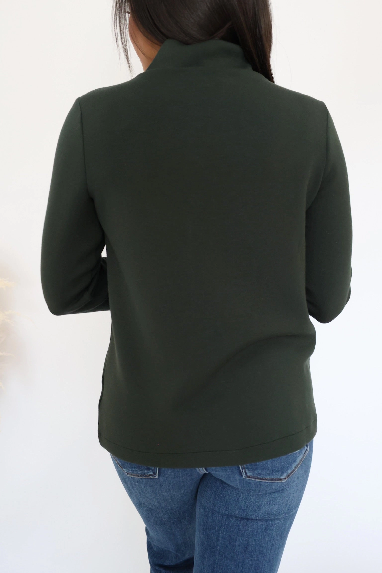 AirEssentials Mock Pullover- Essex Green (FINAL SALE) LayeredStyling