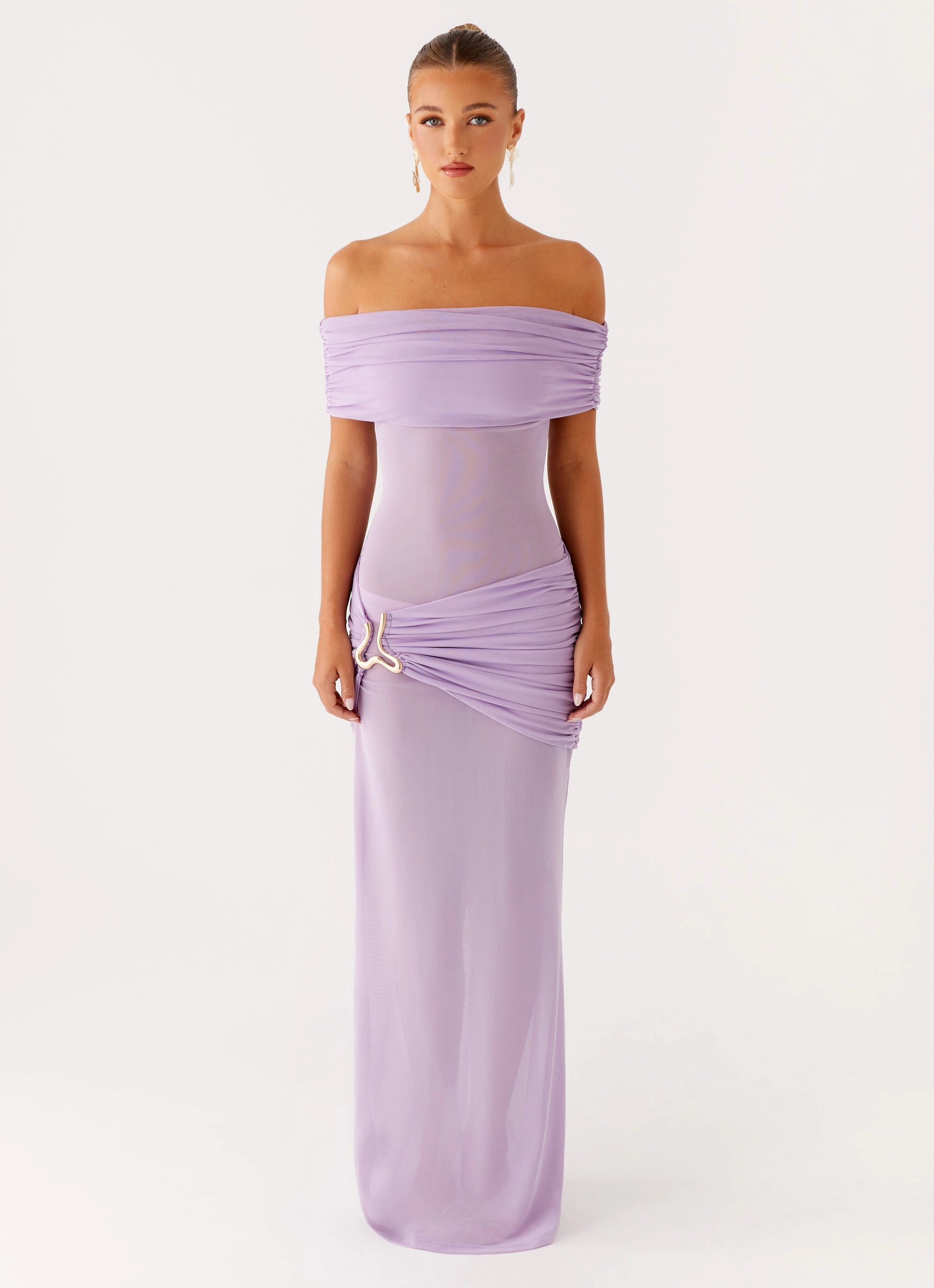 Light Base Benji Maxi Dress - Lilac