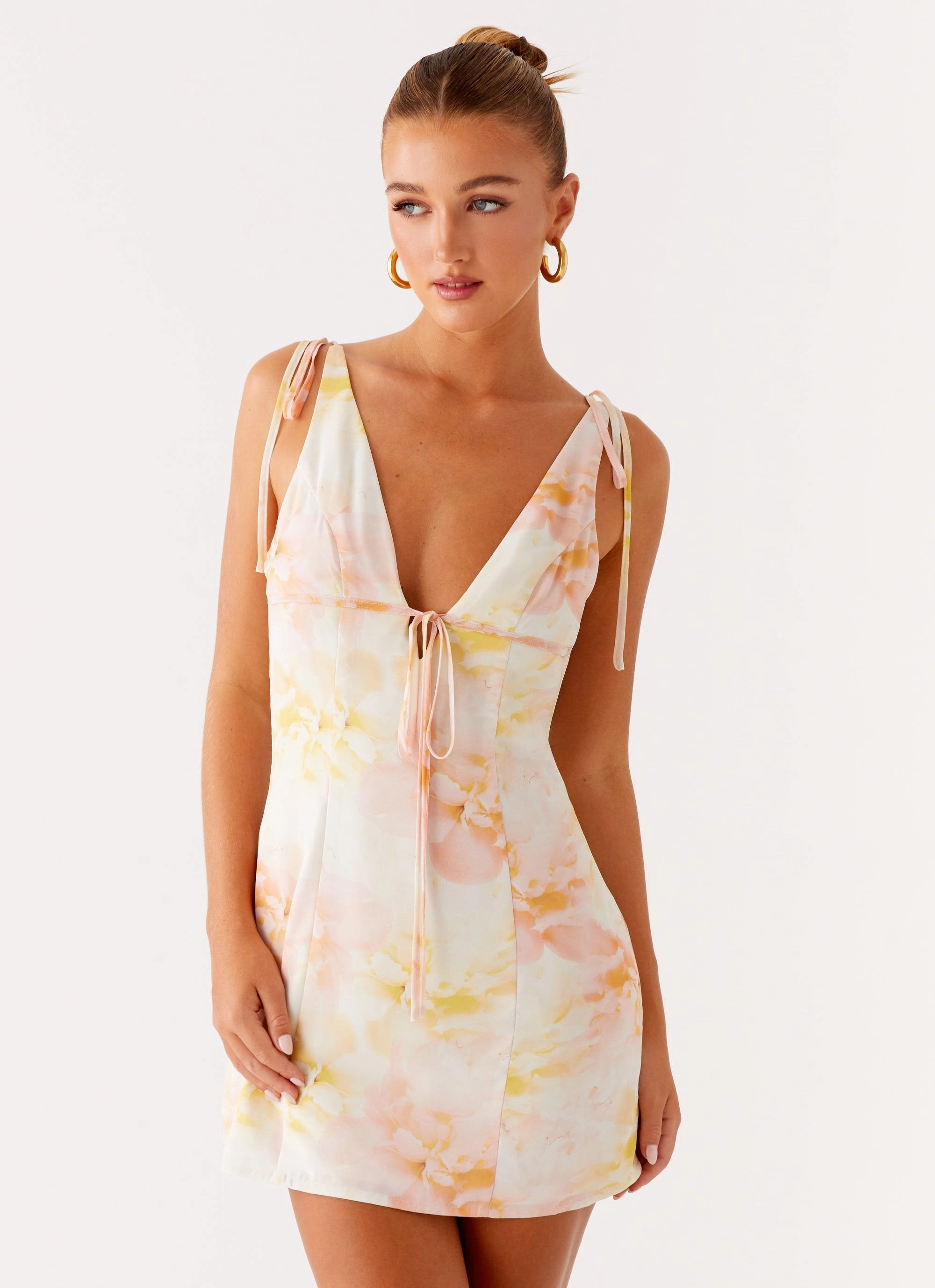 Summer Friendly Alden Mini Dress - Floral Print