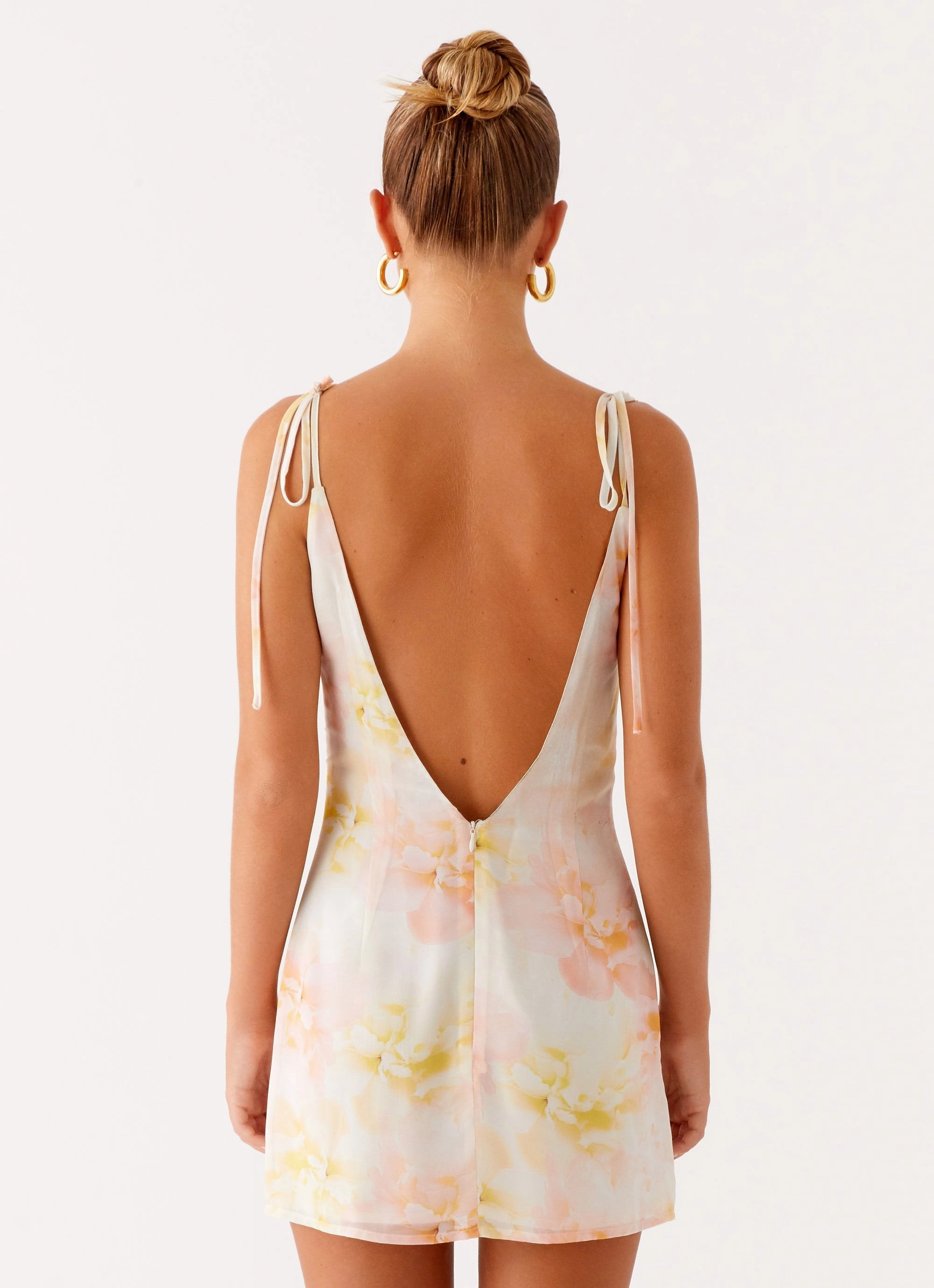 Alden Mini Dress - Floral Print Everyday Comfort Wear