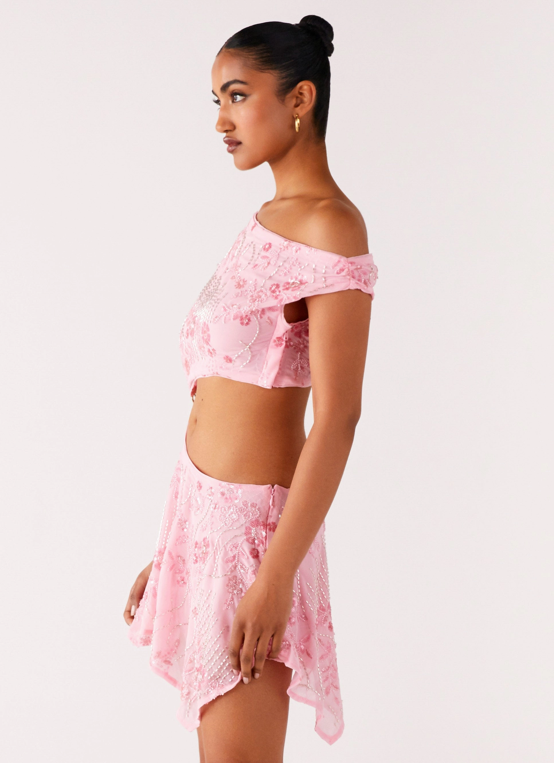Formal Occasion Aletta Sequin Mini Dress - Pink