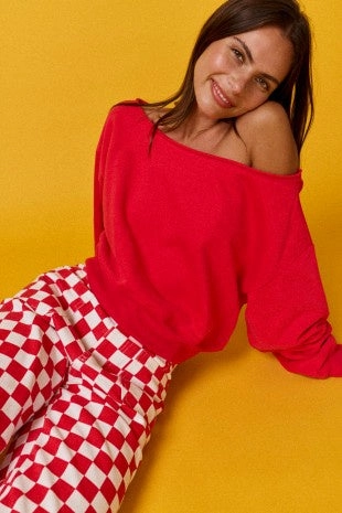 Alina Crop Sweatshirt High Collar Design BoxyCrop