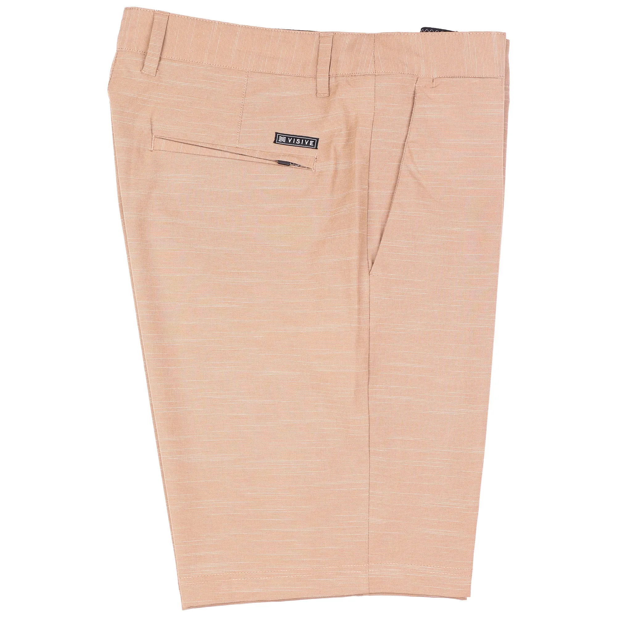 All In One Mens Hybrid Shorts - Slub Silver