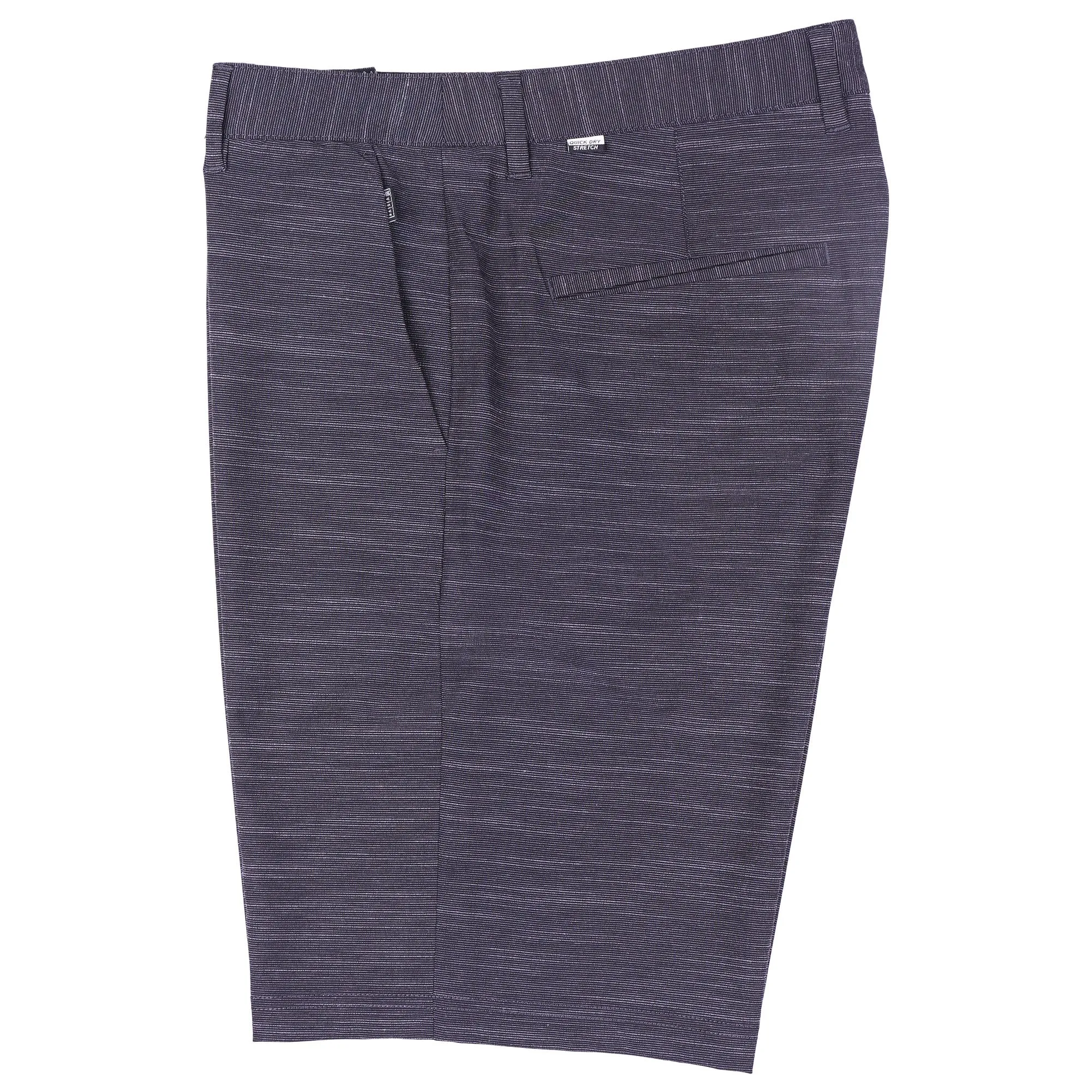 All In One Mens Hybrid Shorts - Slub Silver