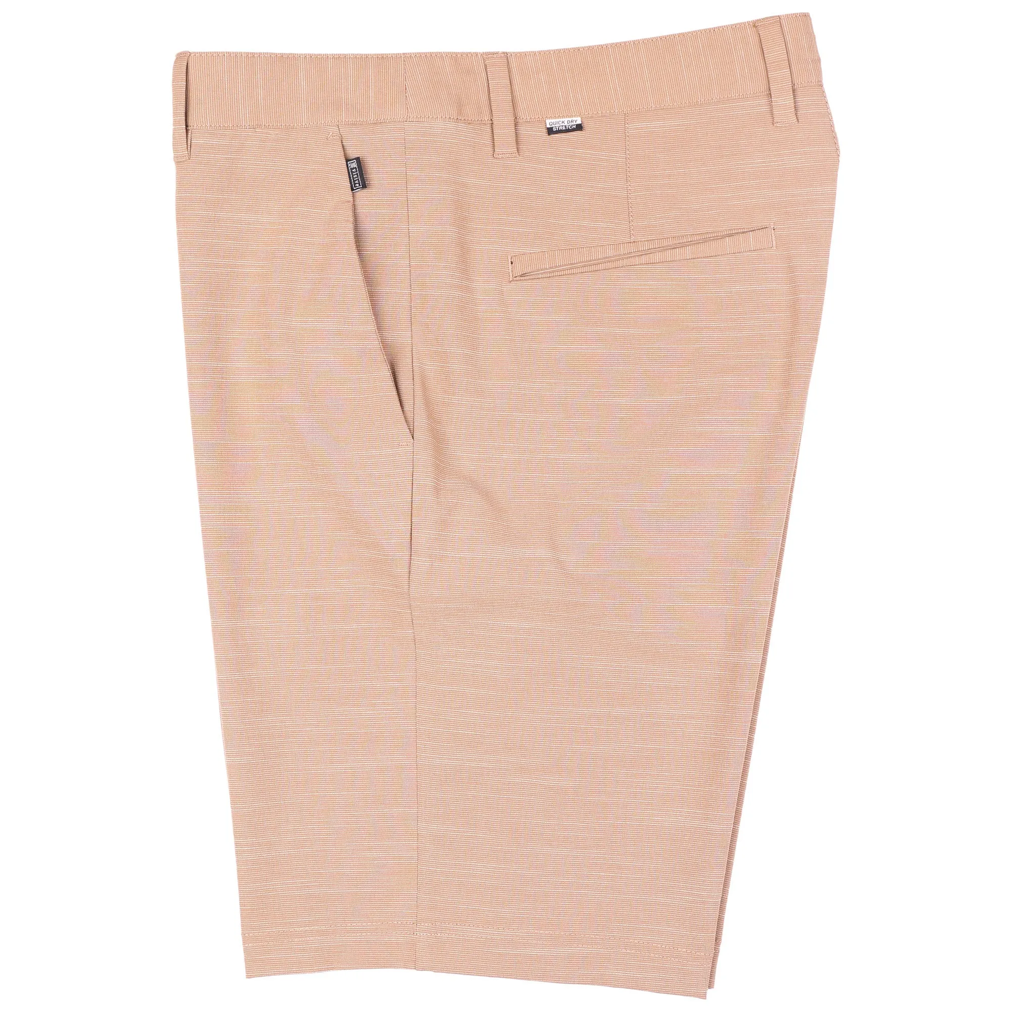 All In One Mens Hybrid Shorts - Slub Silver