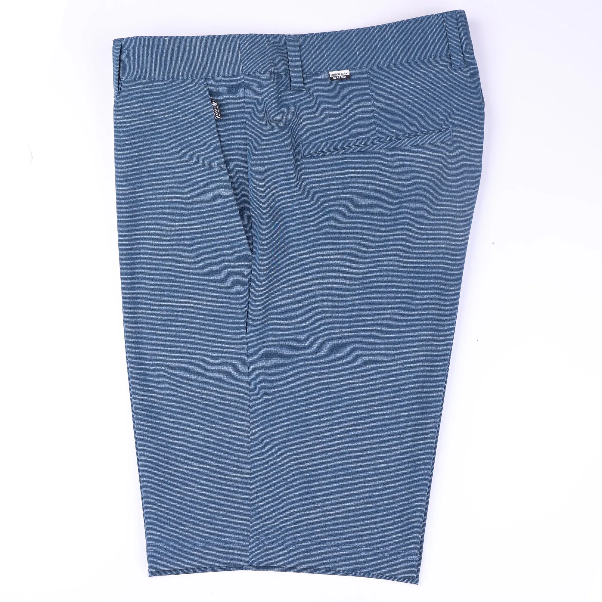 All In One Mens Hybrid Shorts - Slub Silver