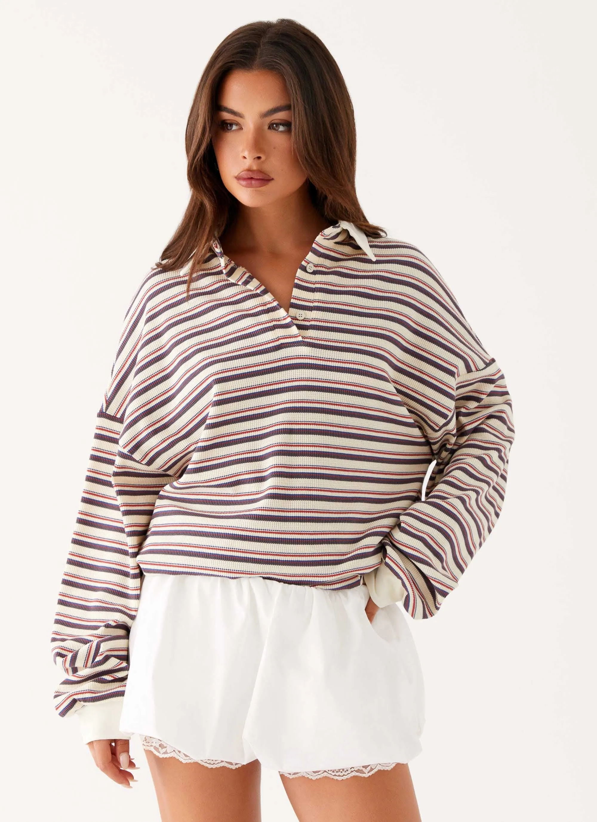 Crochet Style All Mine Bubble Skort - White