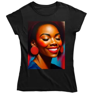 All Smiles Ladies T Shirt