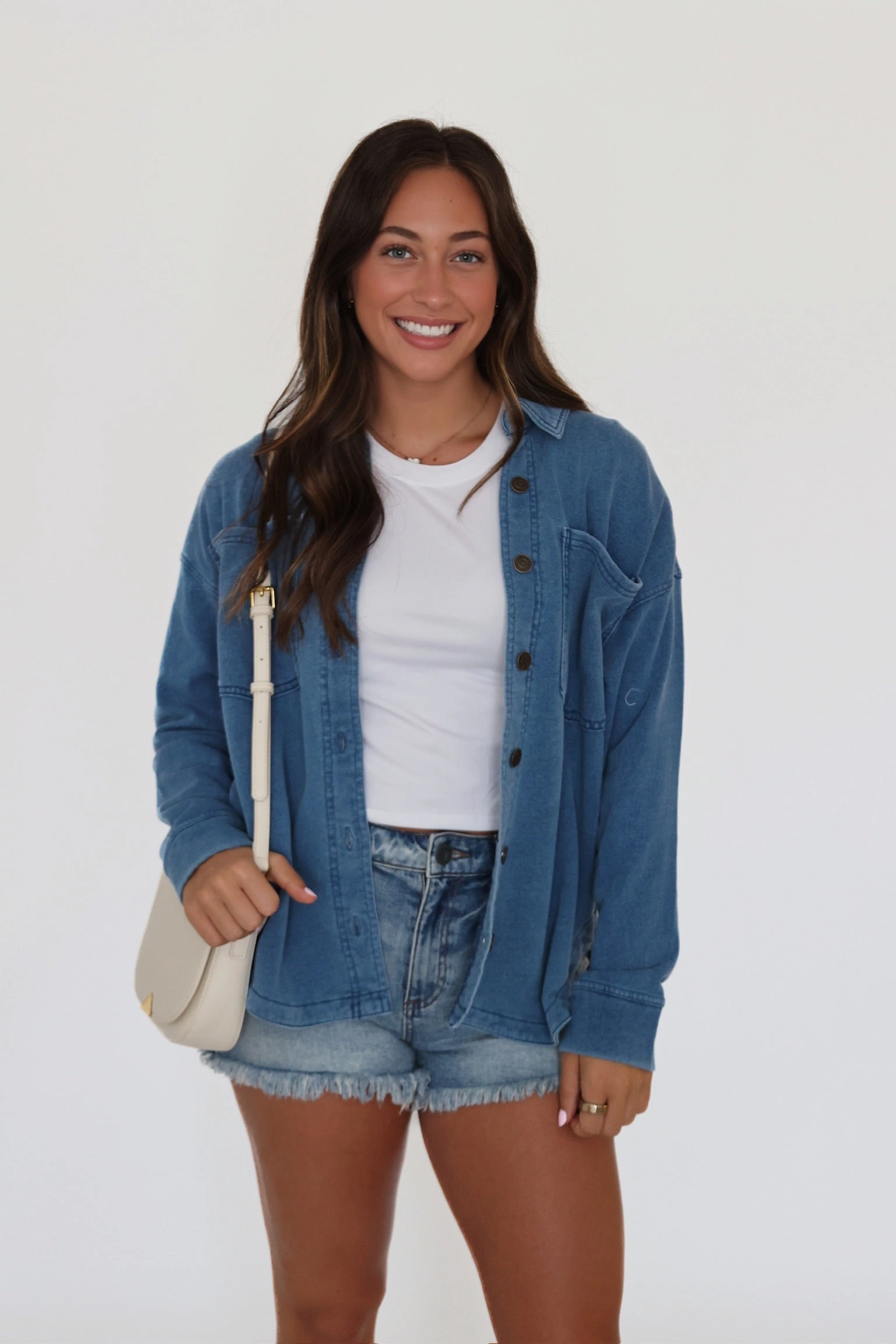 All Day Knit Denim Jacket - Vintage Indigo Durable Stitching Rubberized grip