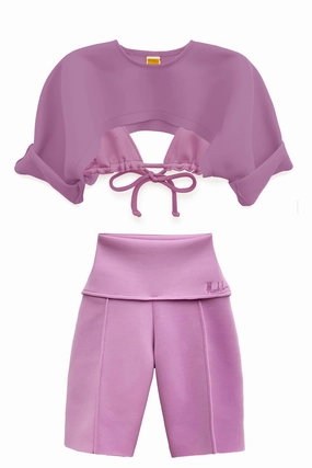 Boni 3PC Scuba Short Set AntiStaticFinish All Season Versatility