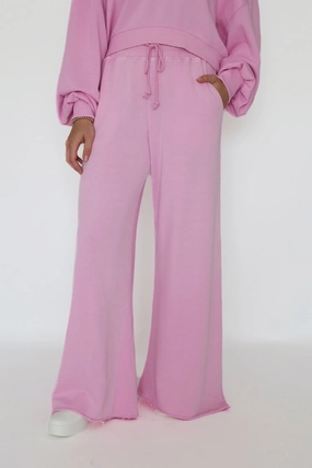 Breathable Mesh Insert Minimalist Cuff Gabi Pant