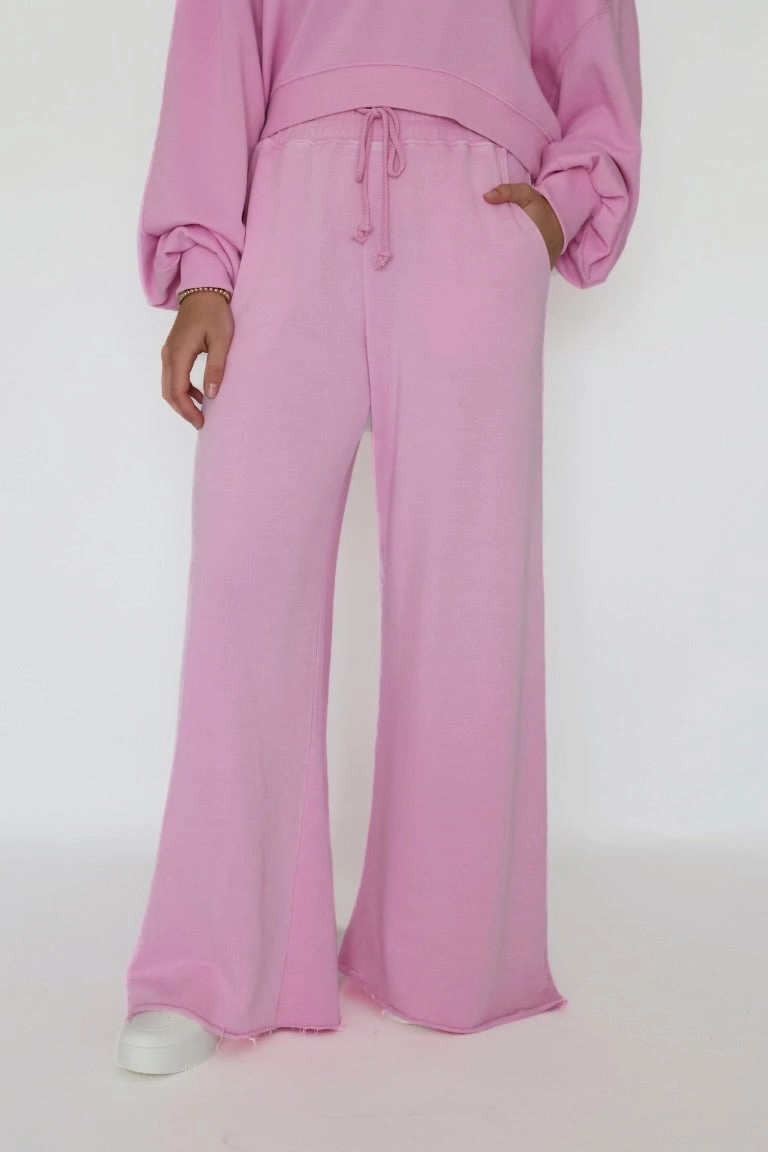 Breathable Mesh Insert Minimalist Cuff Gabi Pant